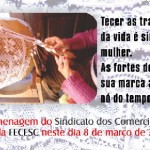 Homenagem da FECESC ao dia Internacional da Mulher