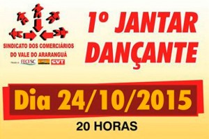Sitracom promove 1º Jantar Dançante do Comerciário do Vale do Araranguá