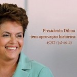 Recorde: Dilma tem aprovação popular de 75,7%, aponta pesquisa CNT