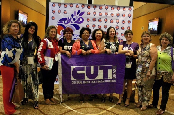 Mulheres da CUT participam de momento histórico na CSA