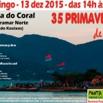 Florianópolis celebra 35 primaveras de luta pela Ponta do Coral!