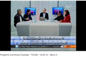 Programa Conversas Cruzadas – TV COM (10.06.16) – Bloco 4