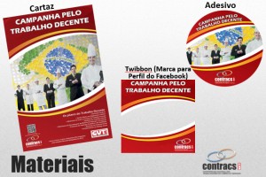 Campanha pelo Trabalho Decente - materiais