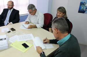 Assinatura do contrato 3