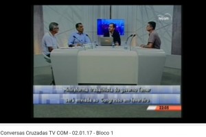 Conversas Cruzadas TV COM - 02.01.17 - Bloco 1