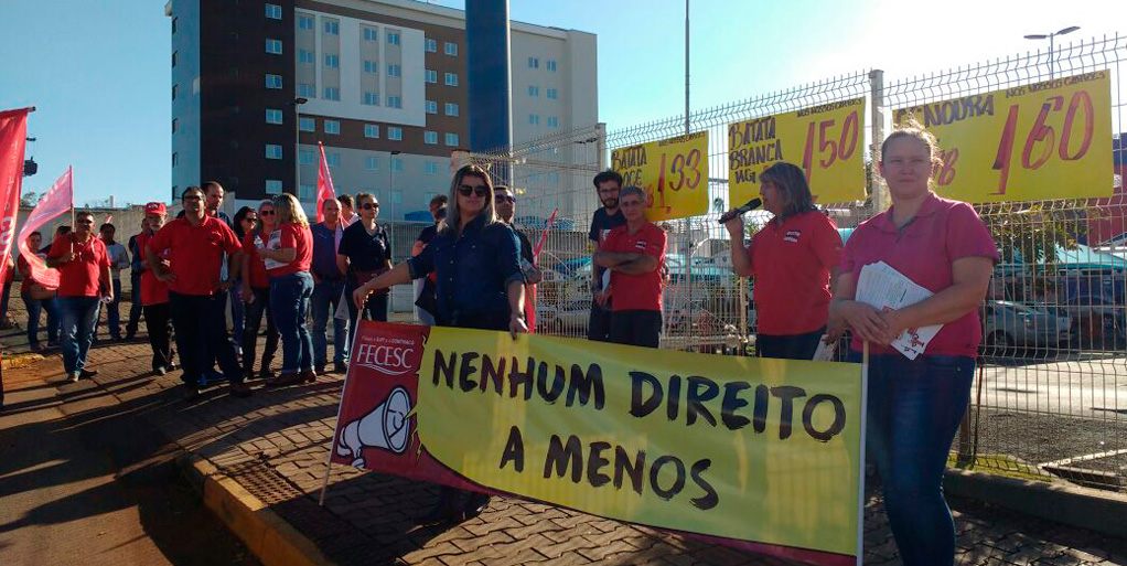 Dirigentes denunciam irregularidades praticadas pelo grupo Walmart em Chapecó