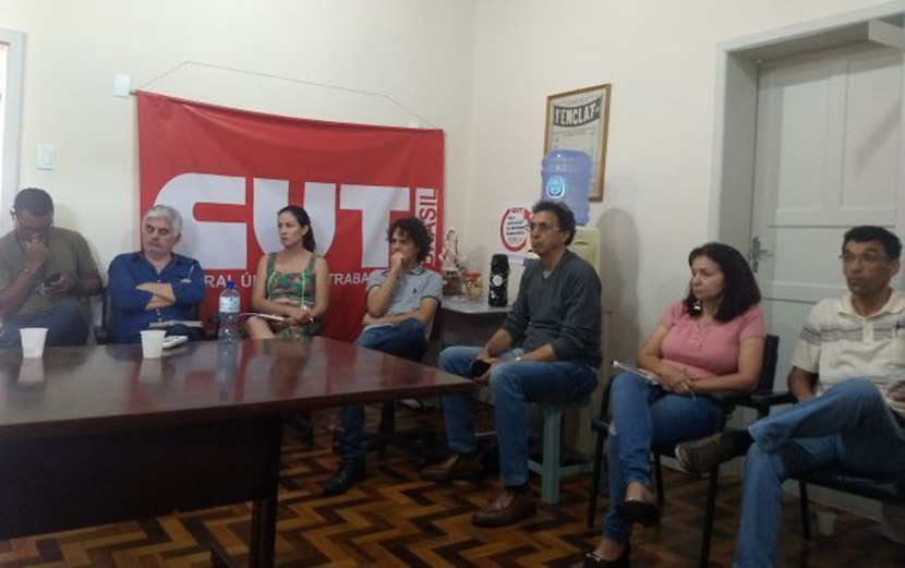 Centrais sindicais de Santa Catarina apoiam Haddad no segundo turno