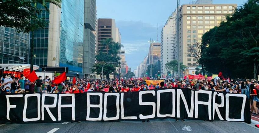 Movimento ‘Fora Bolsonaro’ fará mobilização única em defesa da democracia dia 11
