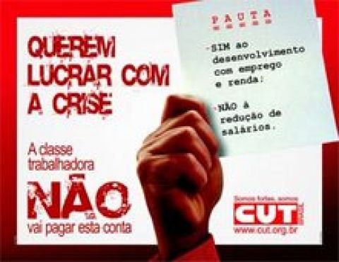 CUT promove Dia Nacional de Luta nesta quarta