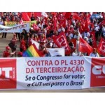 Contra PL 4330, Brasil vai cruzar os braços no dia 15