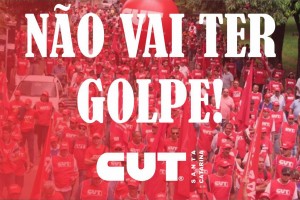 Nota da CUT SC contra processo de impeachment Dilma