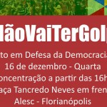 #NãoVaiTerGolpe