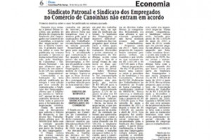 Sindicato Patronal e SEC Canoinhas não entram em acordo