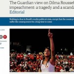 Diferente da mídia brasileira, imprensa internacional condena o golpe