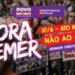 Florianópolis terá ato contra o golpe no dia 10