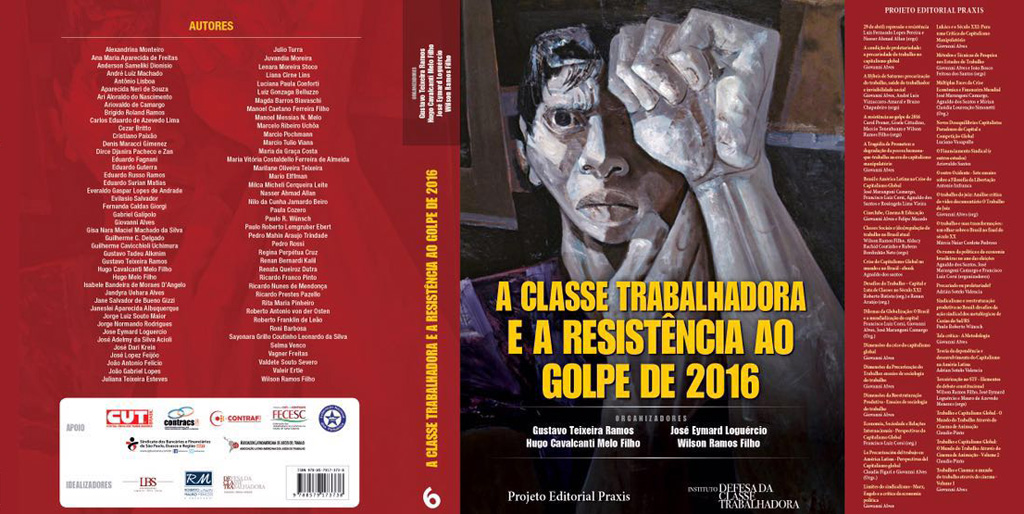 “A Classe Trabalhadora e a Resistência ao Golpe de 2016” será lançado em Curitiba