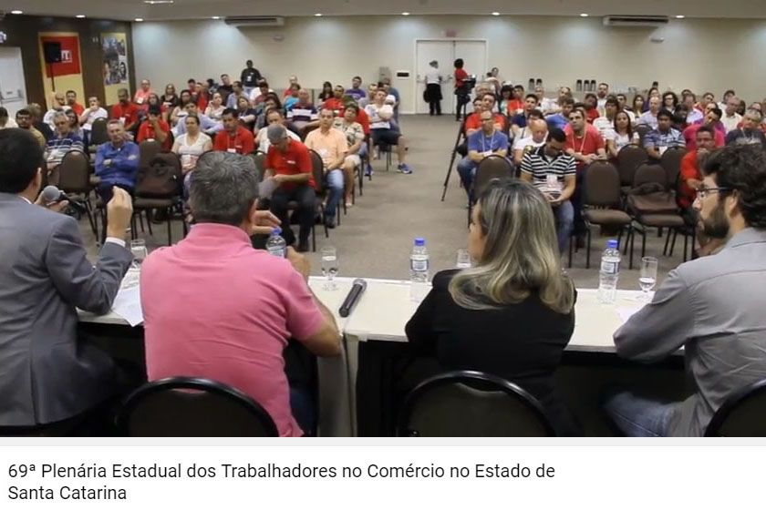 69ª Plenária Estadual dos Trabalhadores no Comércio de Santa Catarina