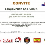 Lançamento de livro sobre greves no Brasil será realizado na FECESC