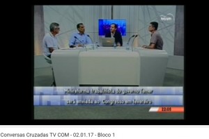 Conversas Cruzadas TV COM – 02.01.17 – Bloco 1