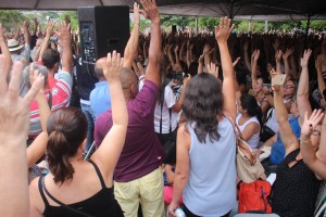 Vitória dos trabalhadores do serviço público de Florianópolis!