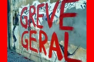 O que é uma greve geral? Nenhum Direito a Menos