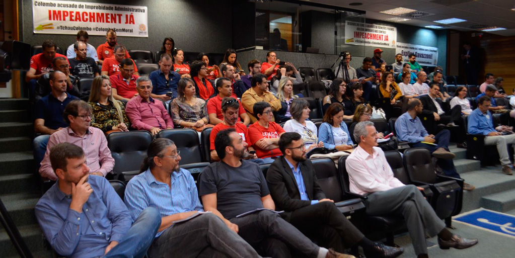 FECESC participa de debate sobre denúncias contra ações do governo do Estado