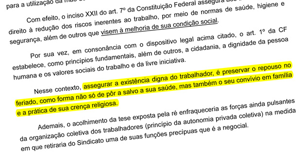 Vitória: Juiz reafirma necessidade de negociação coletiva para abertura de supermercados nos feriados