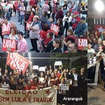 Atos em SC e no Brasil lançaram pré-candidatura de Lula à Presidência