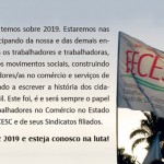 Feliz 2019 e esteja conosco na luta!