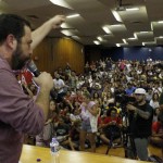 Presença de Boulos em Florianópolis gera grande ato de resistência