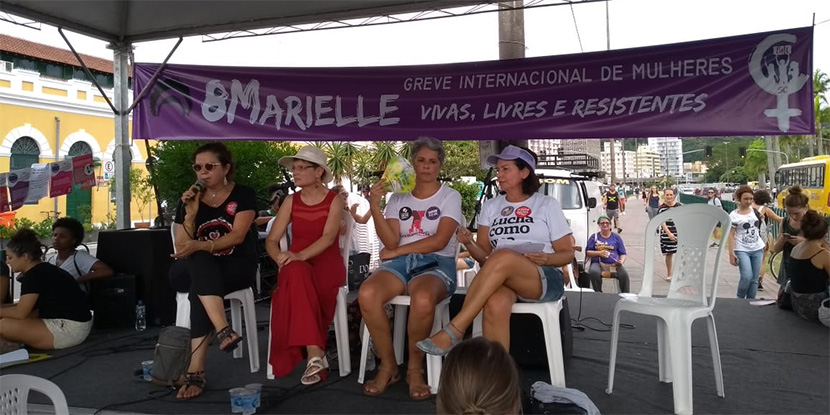 #8Marielle – 8 de Março, de Mulher, de Militante