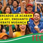 Lojas e mercados já acabam com escala 6×1, enquanto Brasília debate mudança