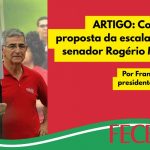 ARTIGO: Conheça a proposta da escala 7X0 do senador Rogério Marinho