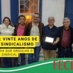 20 anos de luta e dedicação!