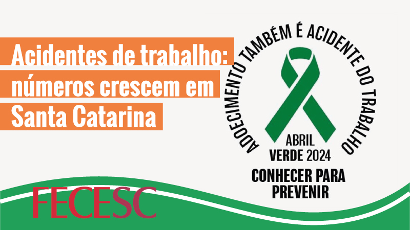 Acidentes de trabalho: números crescem em SC