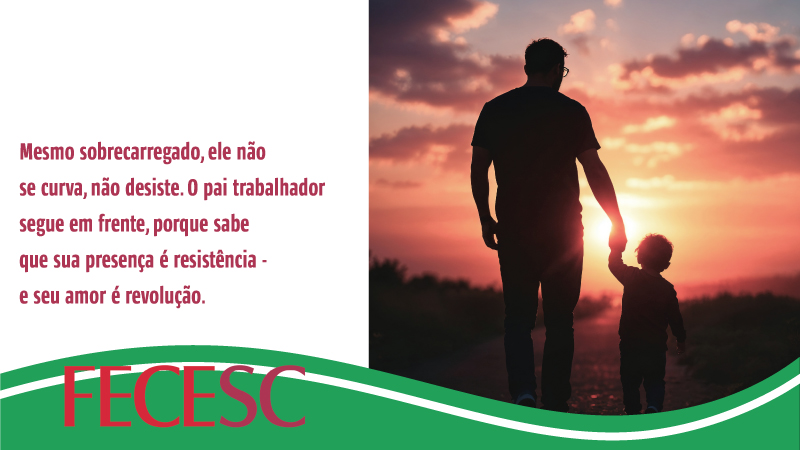 A todos os pais trabalhadores, um feliz dia!