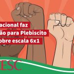 Movimentos populares preparam mutirão nacional de mobilização do Plebiscito Popular sobre escala 6×1