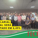Piso Salarial Estadual será reajustado em 6,49%