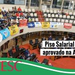 Reajuste do Piso Salarial Estadual é aprovado na Assembleia Legislativa