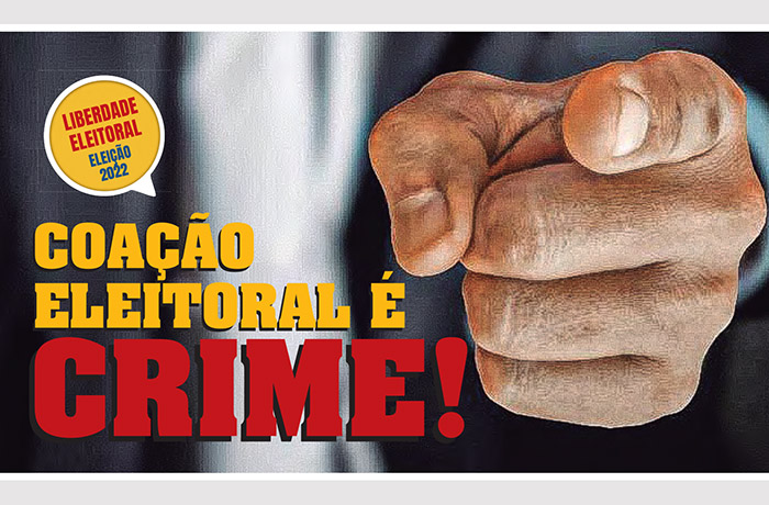 Patrão coagir o voto do trabalhador é crime eleitoral – Veja cartilha com orientações