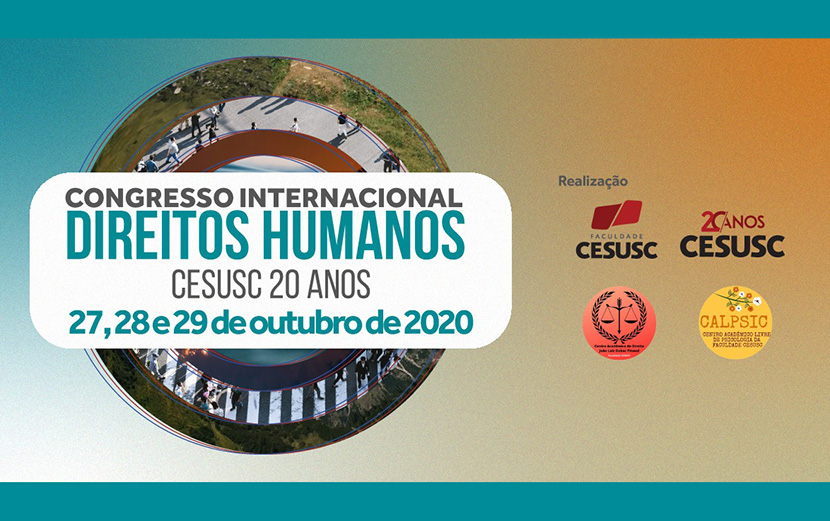 CESUSC promove Congresso Internacional de Direitos Humanos