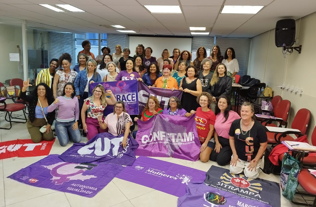 CUT-SC participa de Seminário Nacional de Mulheres