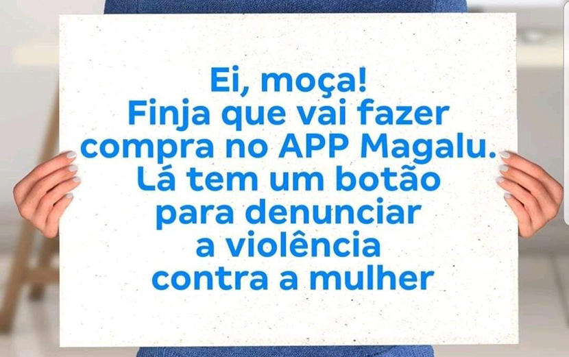 Denúncias de violência contra mulher aumentam 400% em aplicativo